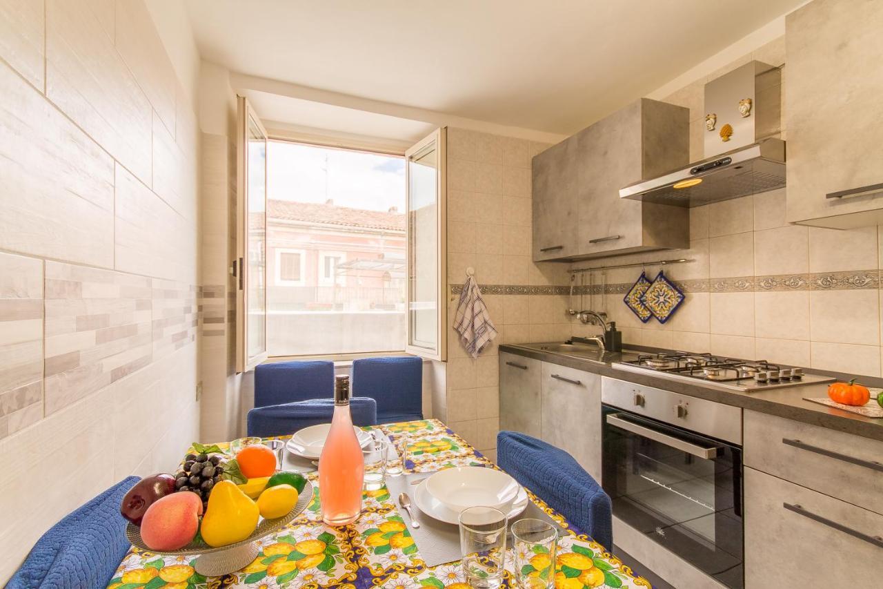 Sicula Home Few Minutes To Sea - Happy Rentals Catania Bagian luar foto
